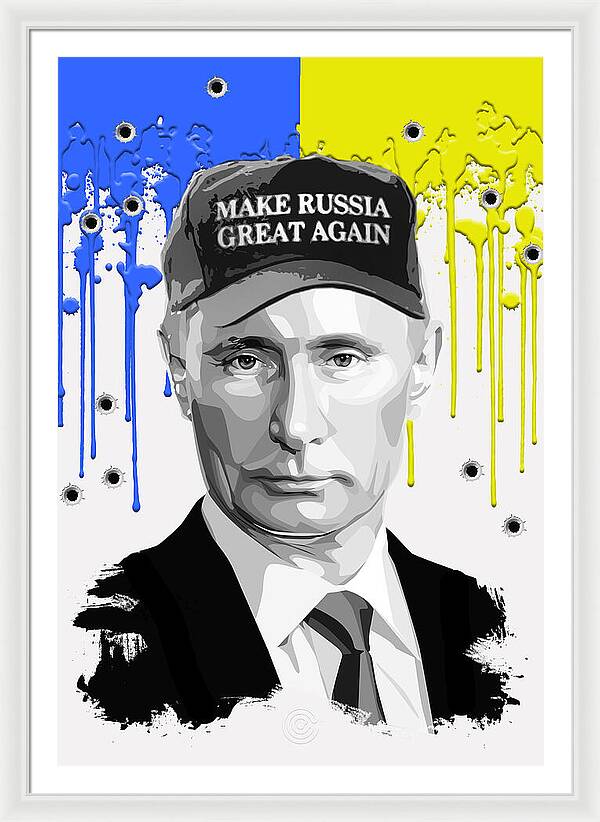 Make Russia Great Again - Framed Print