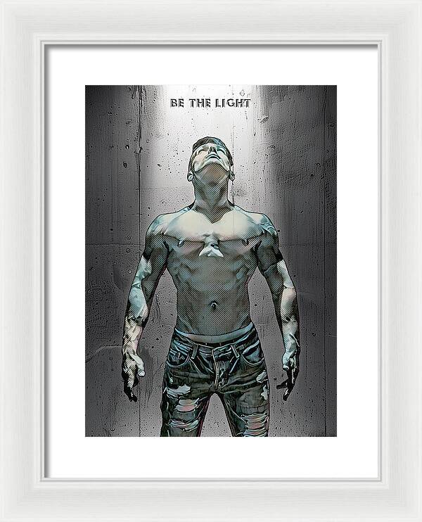 Be the Light - Framed Print