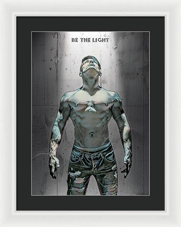 Be the Light - Framed Print