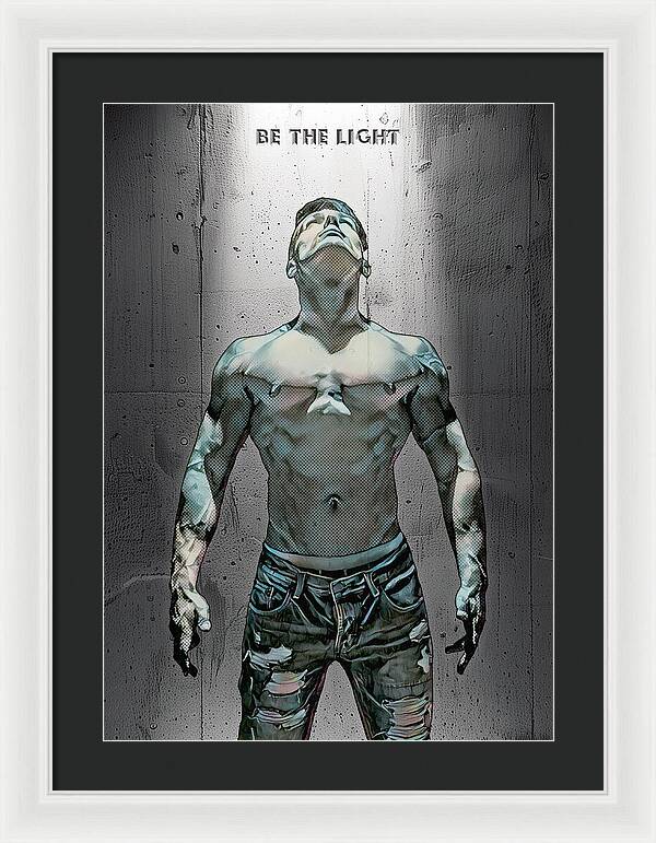 Be the Light - Framed Print