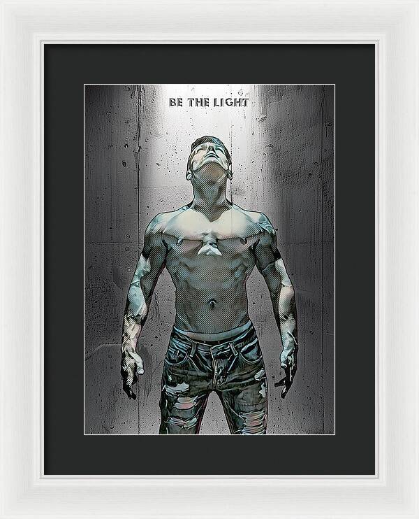 Be the Light - Framed Print