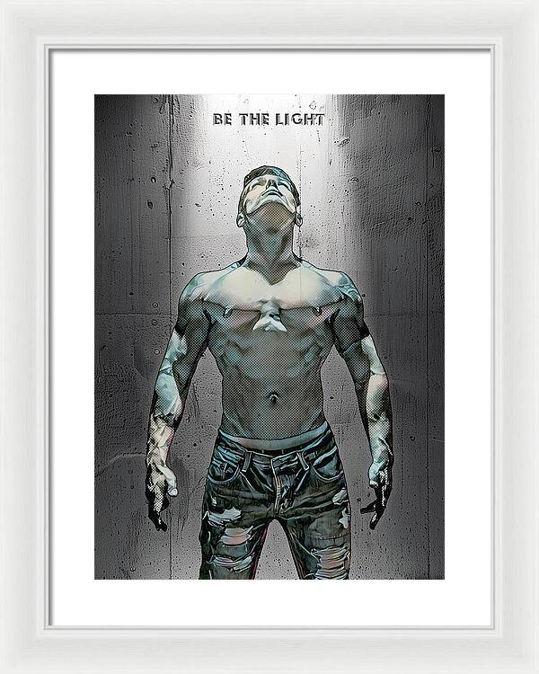 Be the Light - Framed Print