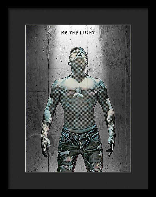 Be the Light - Framed Print
