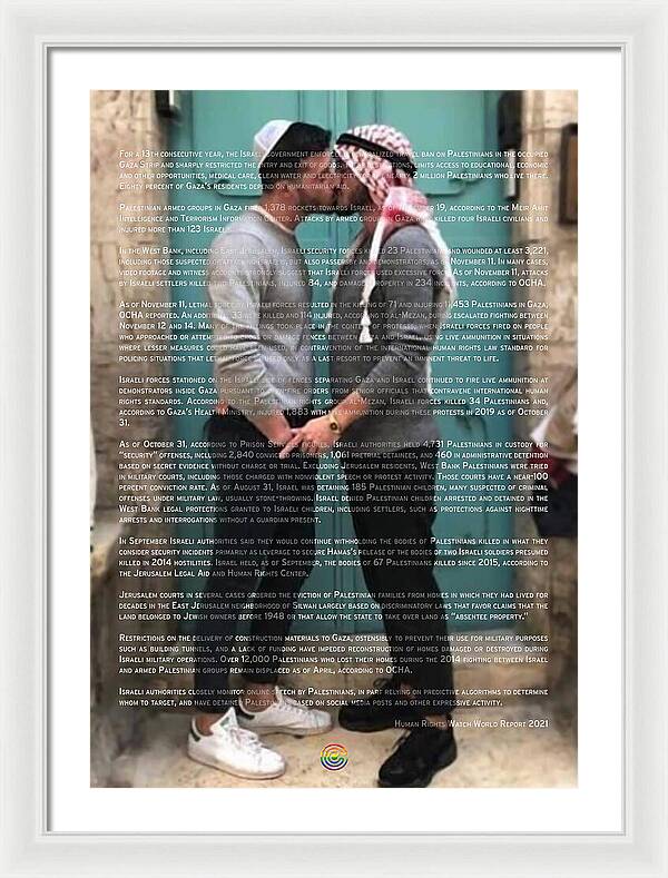 Hope and Hatred - Framed Print