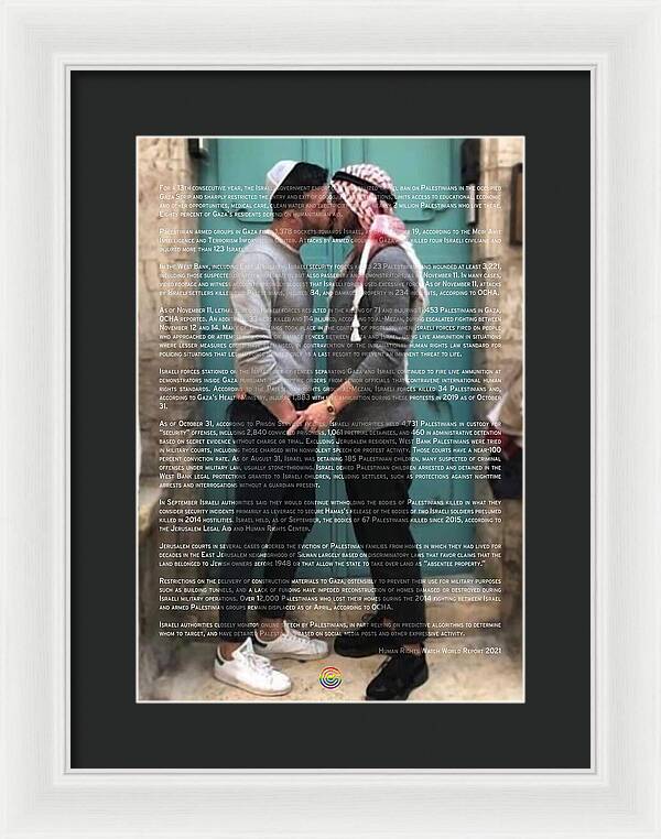 Hope and Hatred - Framed Print