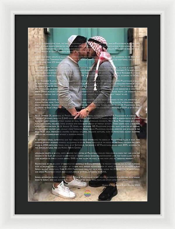 Hope and Hatred - Framed Print