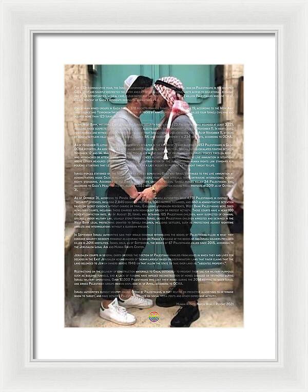 Hope and Hatred - Framed Print