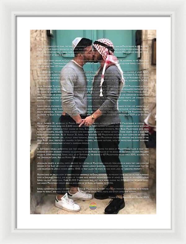 Hope and Hatred - Framed Print