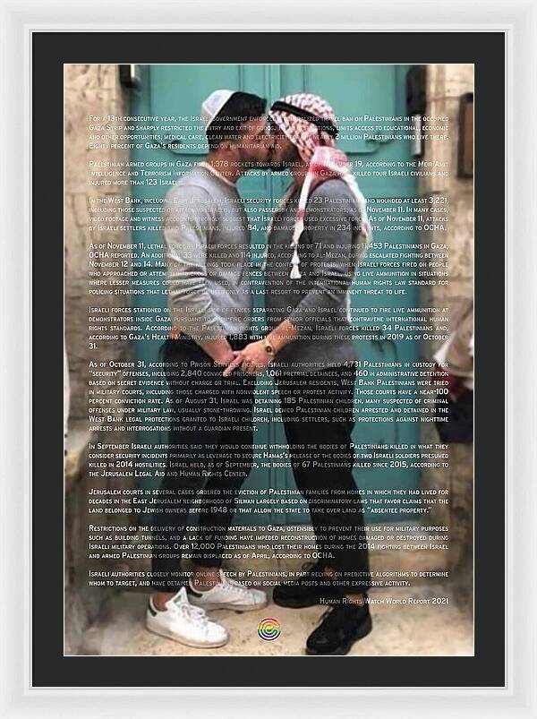 Hope and Hatred - Framed Print