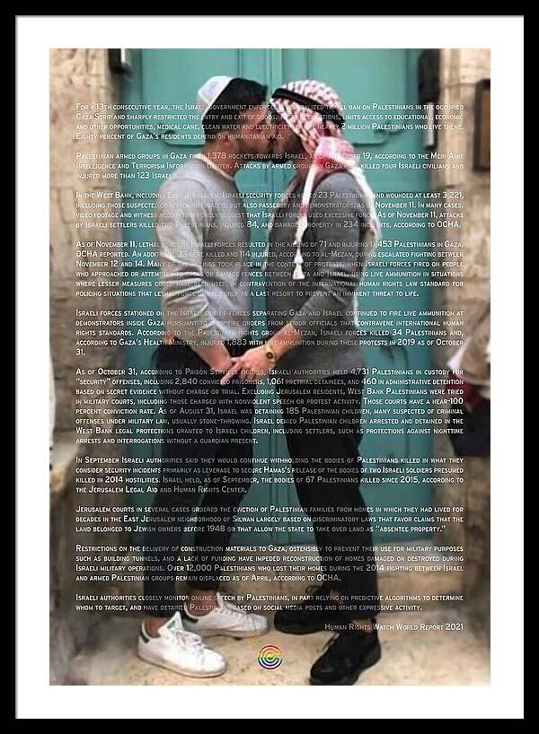 Hope and Hatred - Framed Print