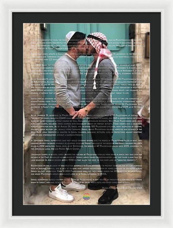 Hope and Hatred - Framed Print