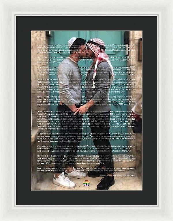Hope and Hatred - Framed Print