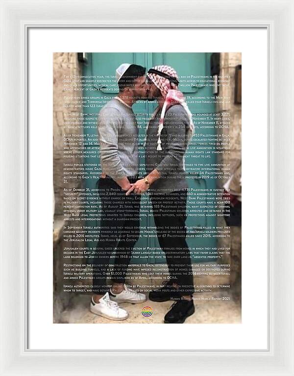 Hope and Hatred - Framed Print