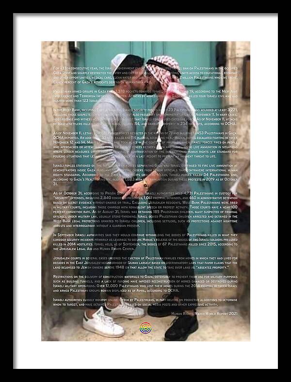 Hope and Hatred - Framed Print