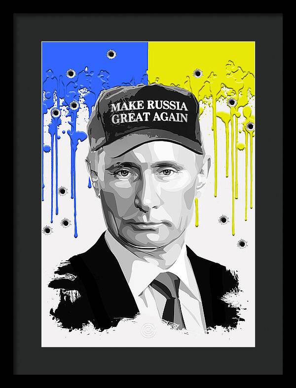 Make Russia Great Again - Framed Print