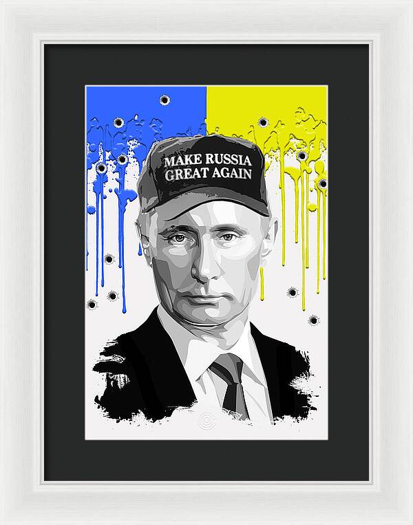 Make Russia Great Again - Framed Print