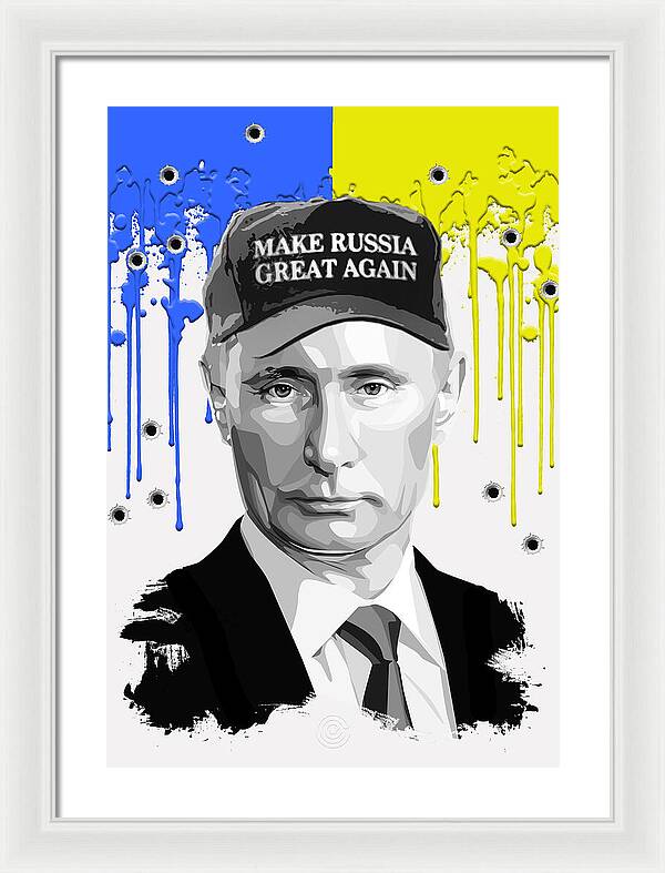 Make Russia Great Again - Framed Print