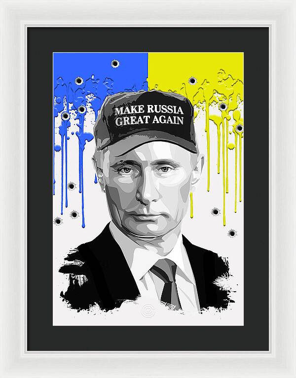 Make Russia Great Again - Framed Print
