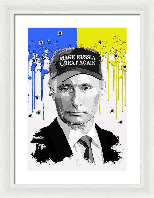Make Russia Great Again - Framed Print
