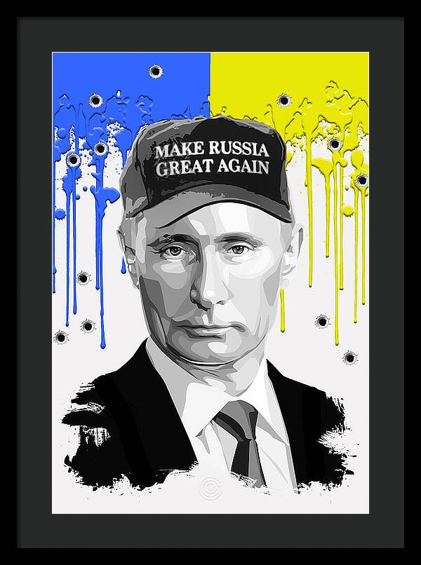 Make Russia Great Again - Framed Print