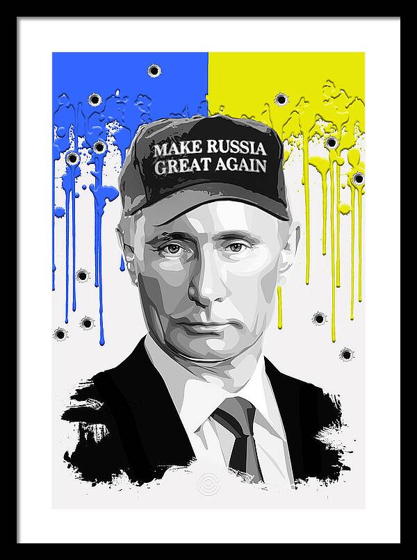 Make Russia Great Again - Framed Print