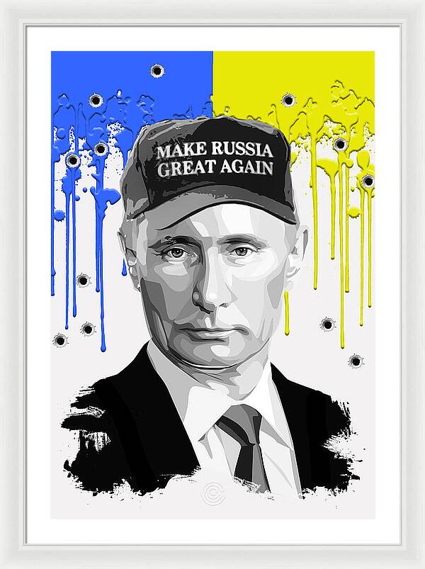 Make Russia Great Again - Framed Print