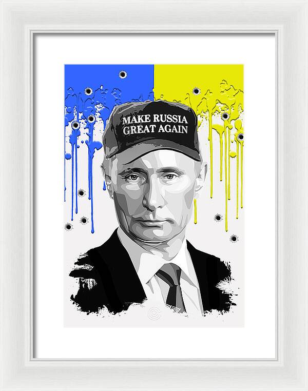 Make Russia Great Again - Framed Print