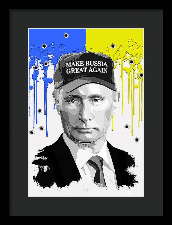 Make Russia Great Again - Framed Print