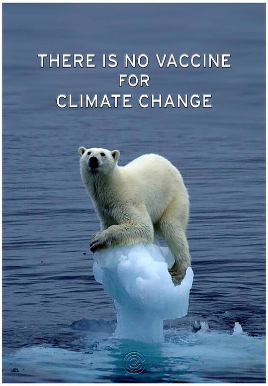 No Vaccine for Climate Change 1 - Art Print