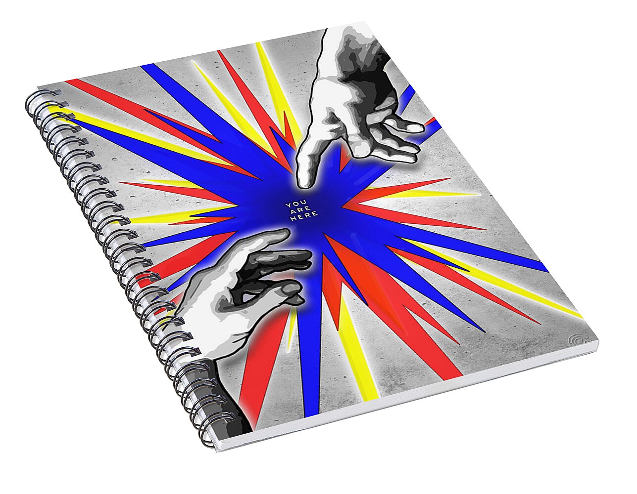 You Are Here - Spiral Notebook